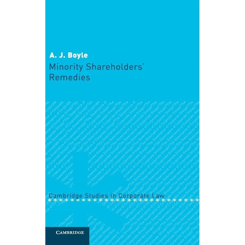Minority Shareholders Remedies
