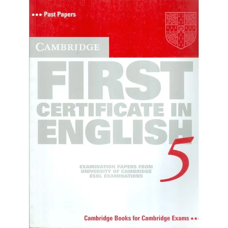 Cambridge First Certificate In English 5 Sb