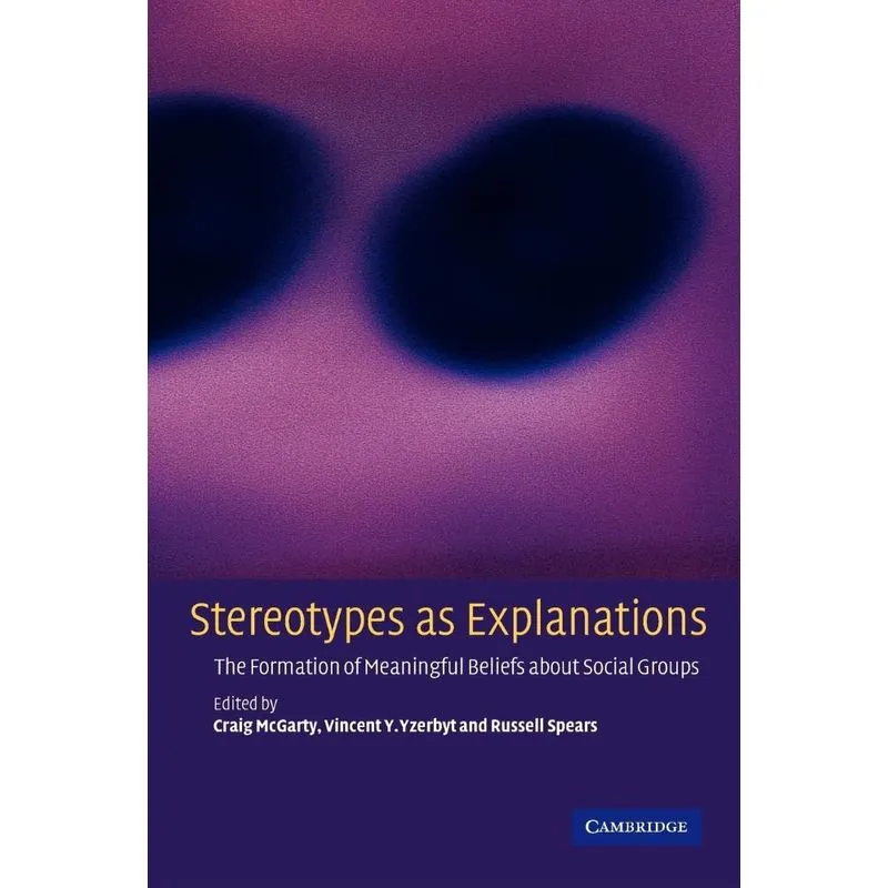 Stereotypes As Explanations