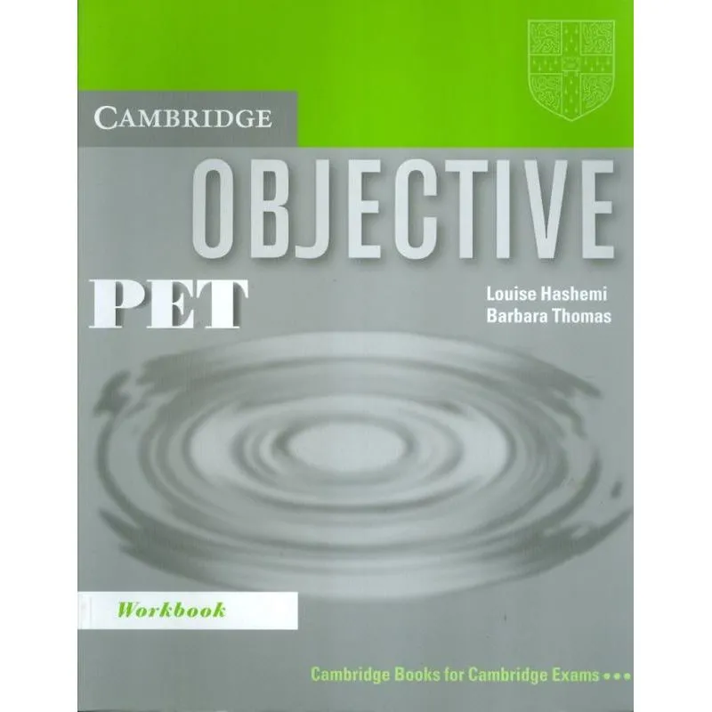 CAMBRIDGE OBJECTIVE PET WB - 1ST ED