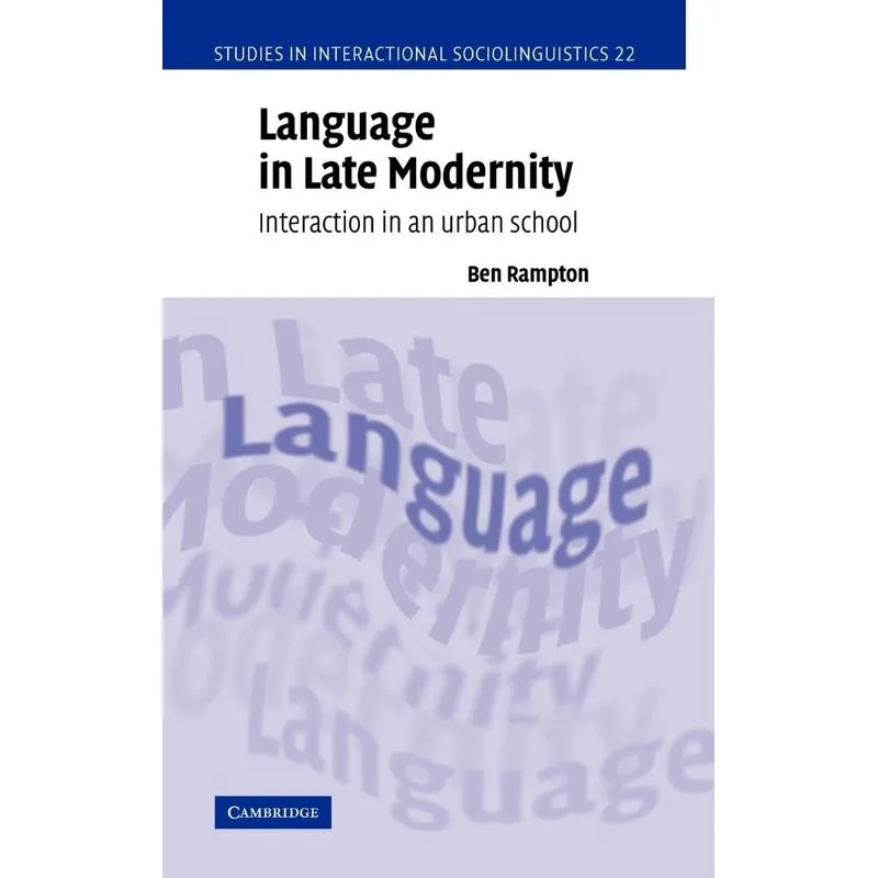 Language in Late Modernity