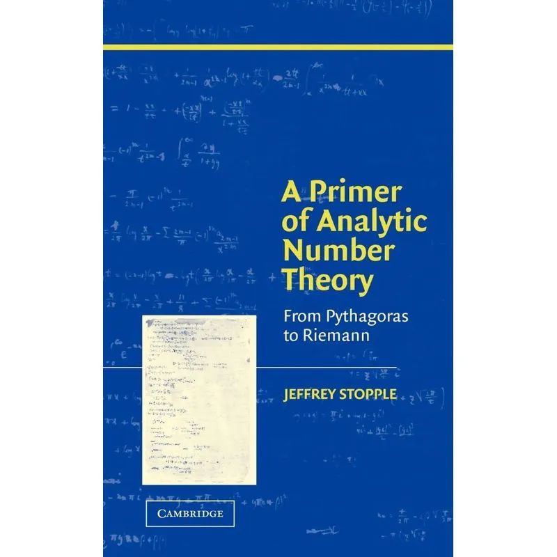 A Primer Of Analytic Number Theory