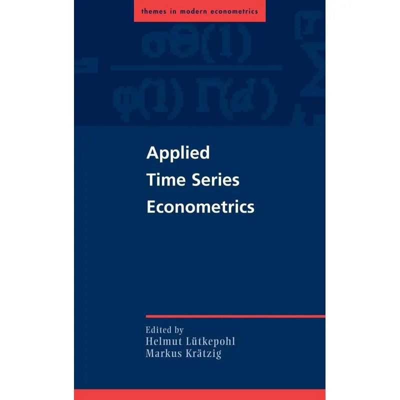 Applied Time Series Econometrics