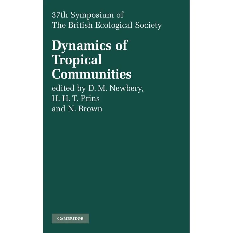Dynamics Of Tropical Communities