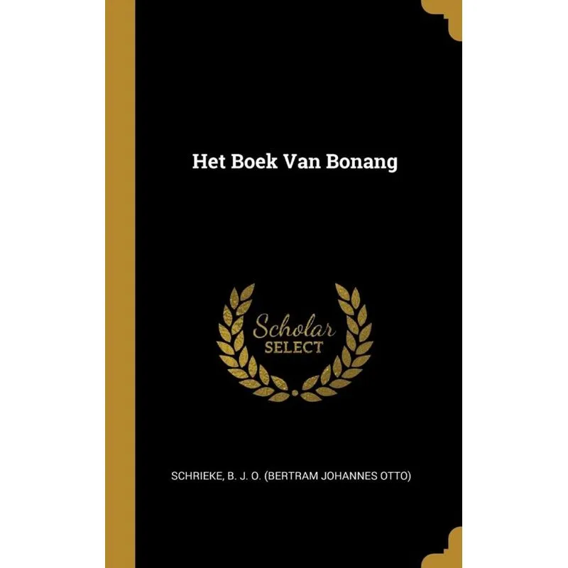 Het Boek Van Bonang
