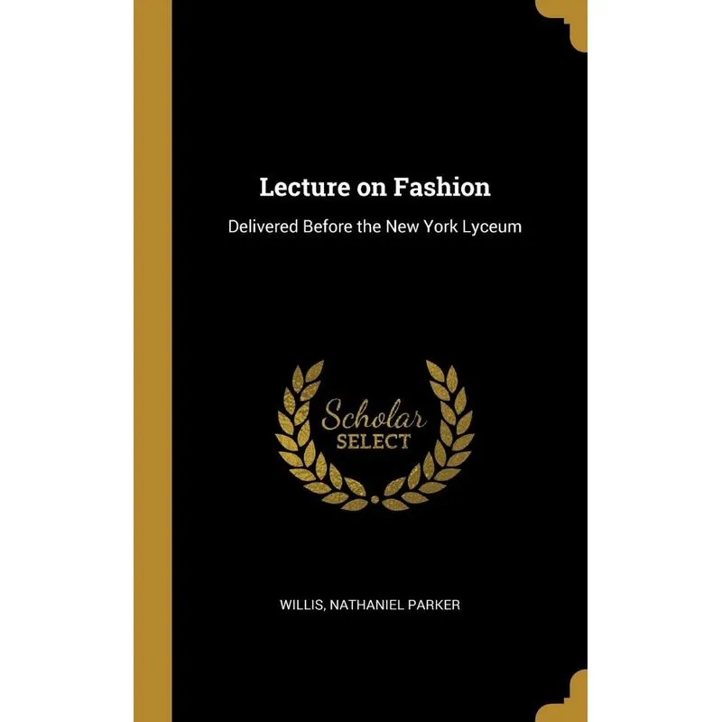 Lecture on Fashion