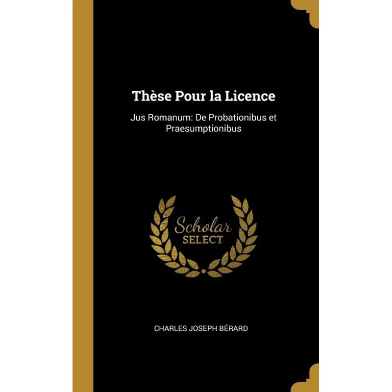 Thèse Pour la Licence