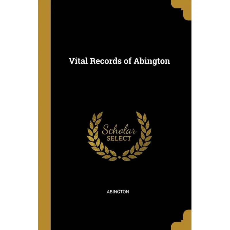 Vital Records of Abington