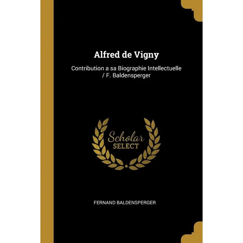Alfred de Vigny