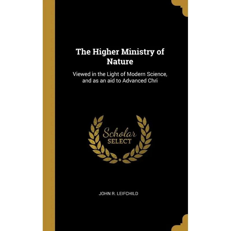 The Higher Ministry of Nature