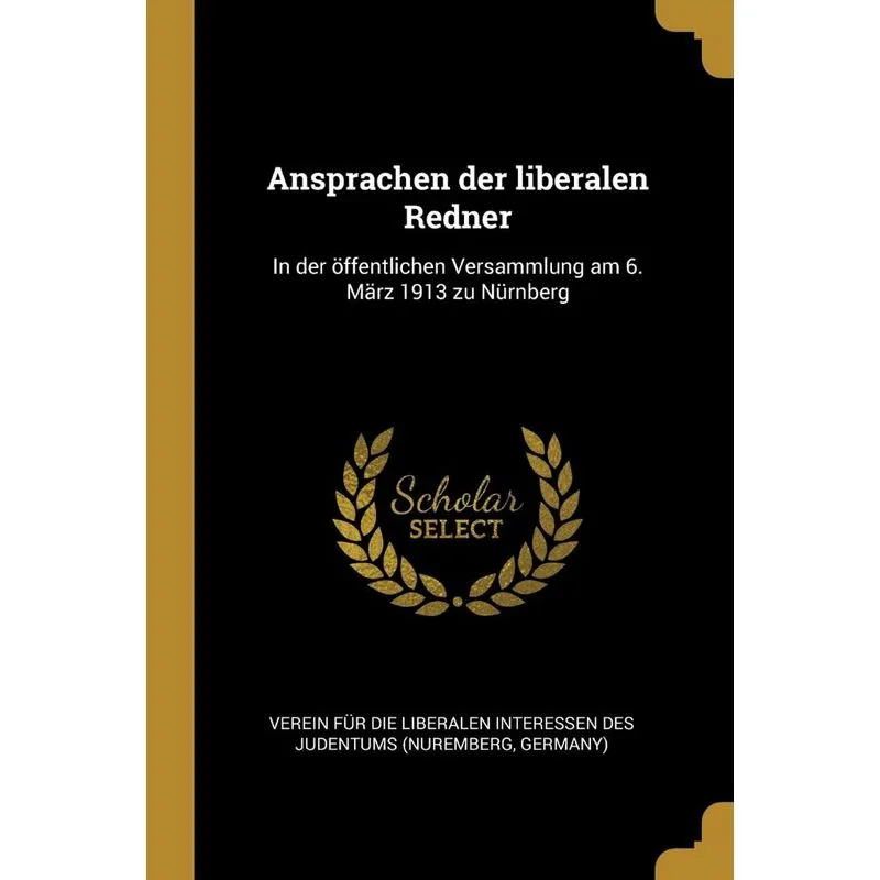 Ansprachen der liberalen Redner
