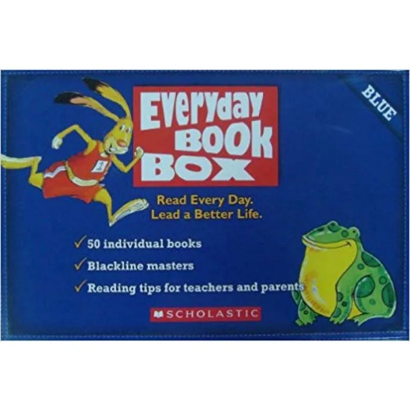 Everyday book box - blue (british) ages 7-8