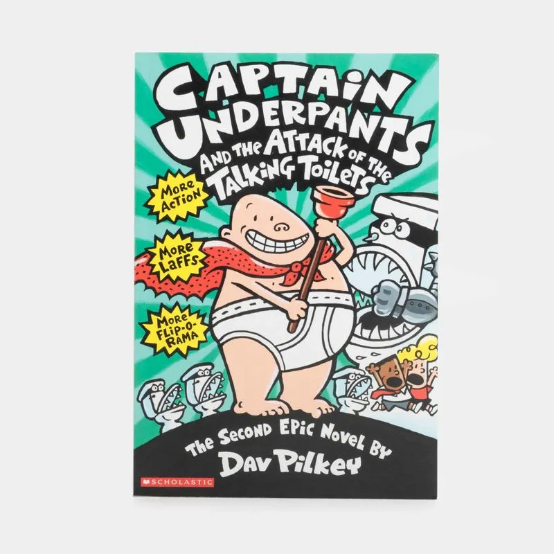 Capitain Underpants 2: And The Attack Of The Talking Toilets