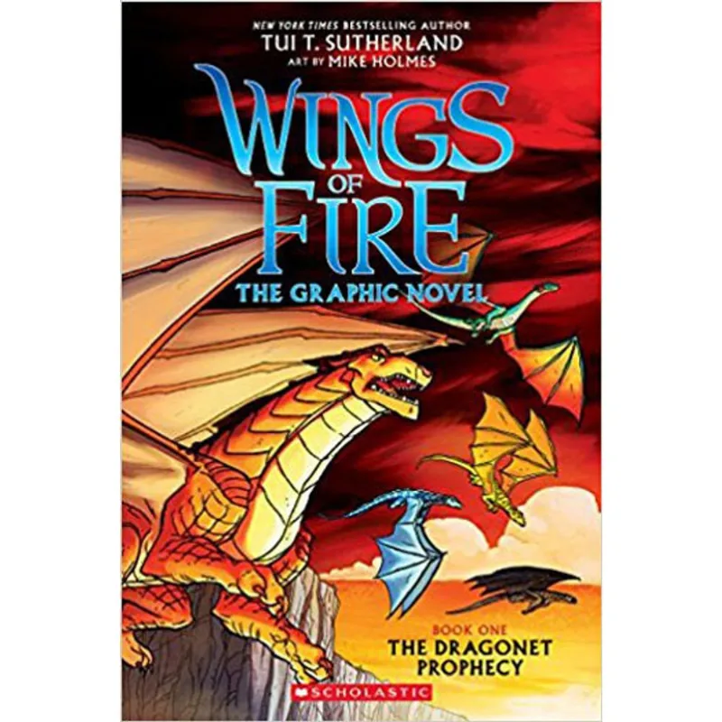 WINGS OF FIRE GRAPHIC NOVEL - VOL. 1 - THE DRAGONET PROPHECY