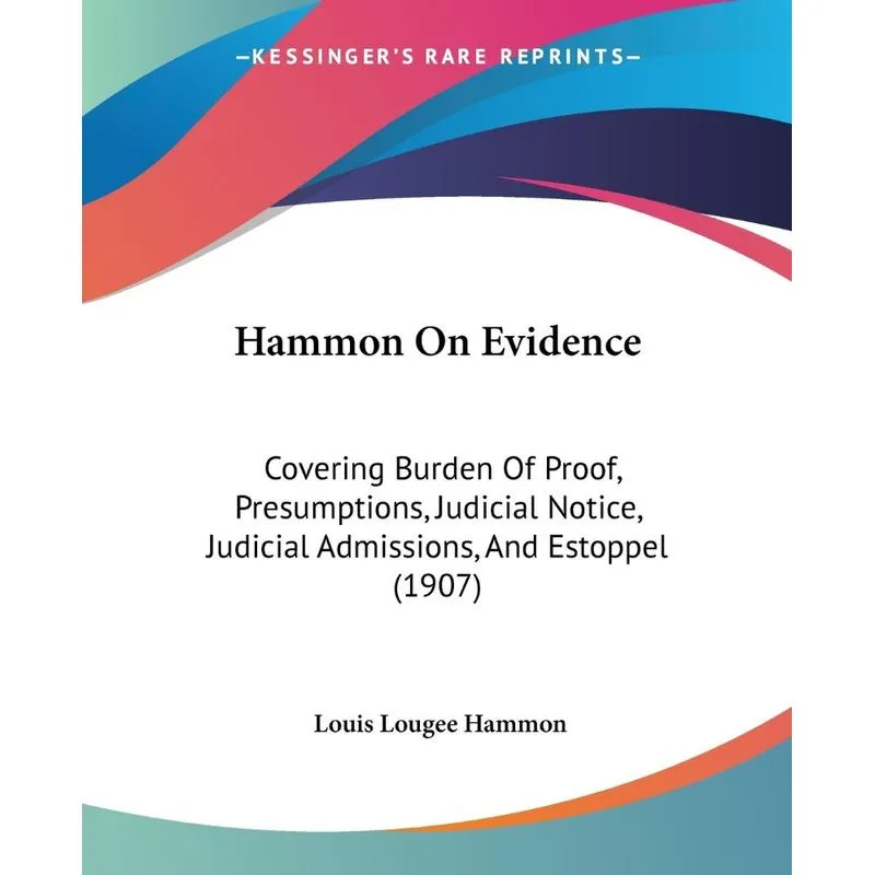 Hammon On Evidence
