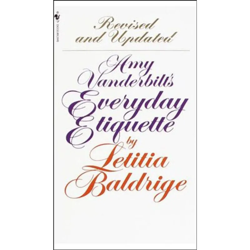 AMY VANDERBILT'S EVERYDAY ETIQUETTE