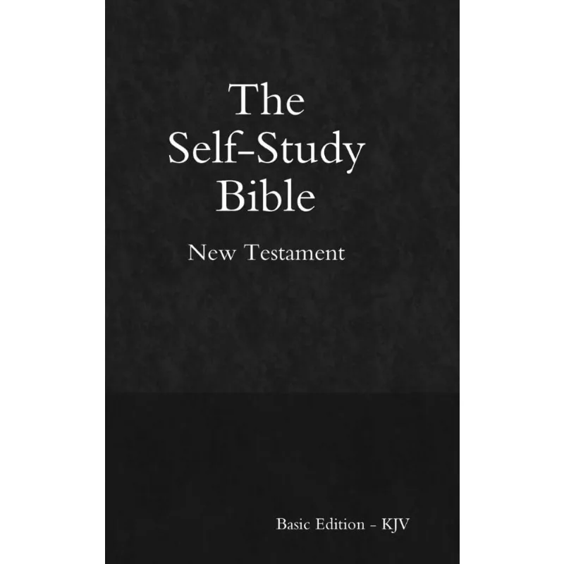 Self-Study Bible - Basic Edition - New Testament - Hardcover