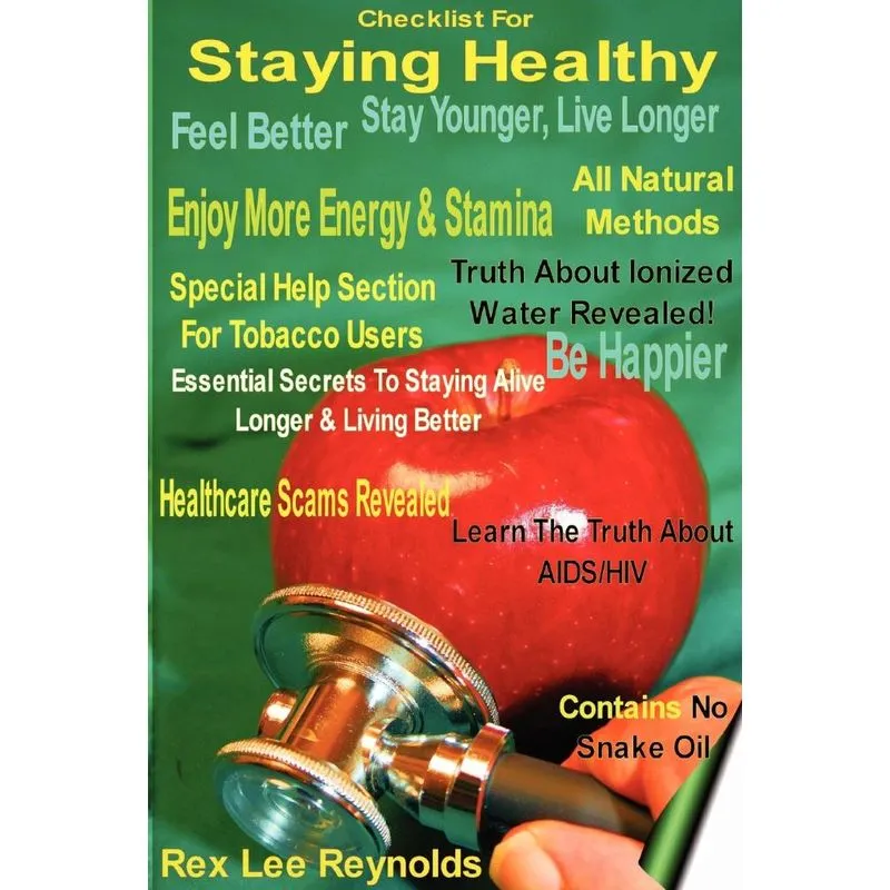 Checklist For Staying Healthy