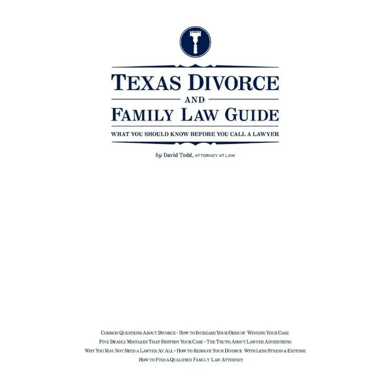 Texas Divorce and Family Law Guide