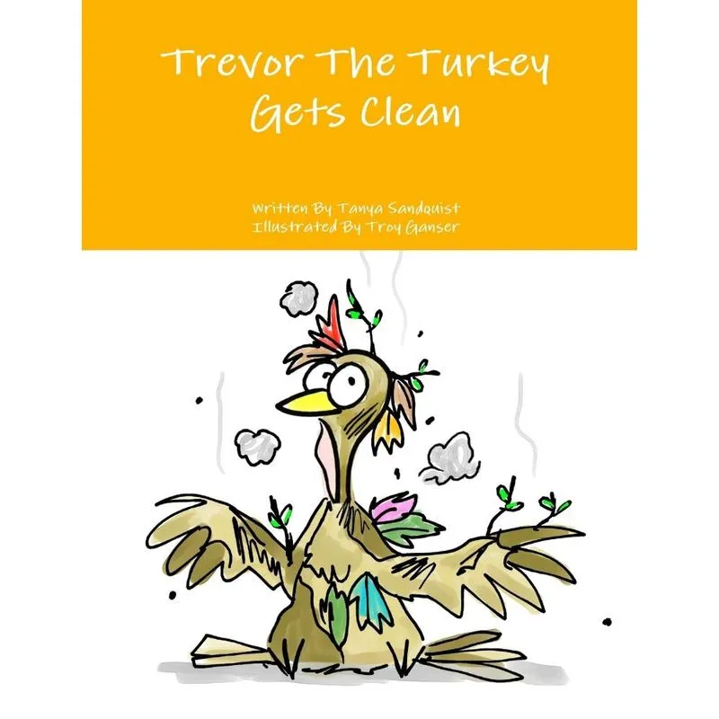 Trevor The Turkey Gets Clean