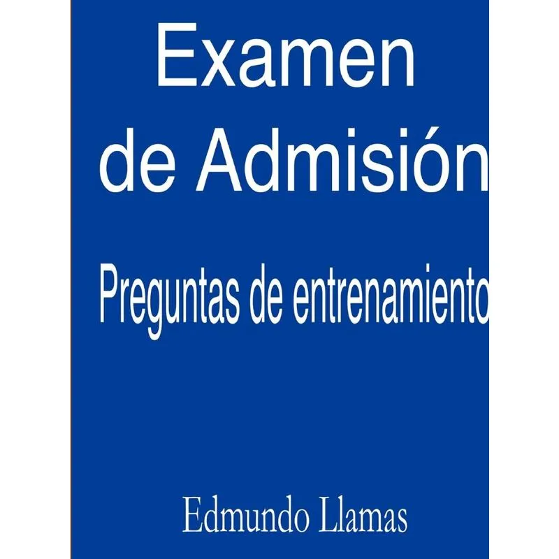 Examen de Admisión