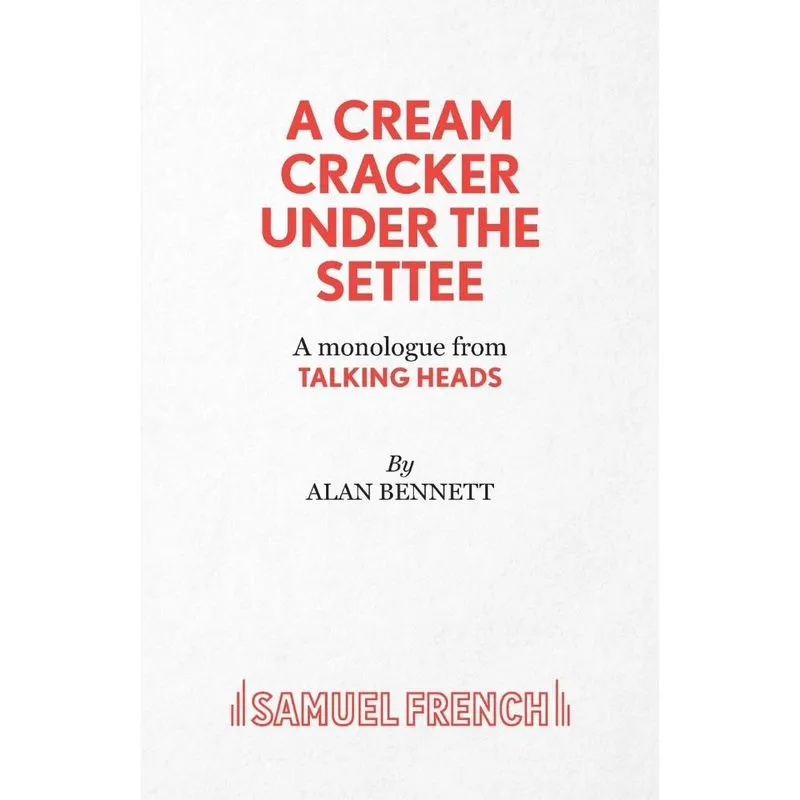 A Cream Cracker Under The Settee