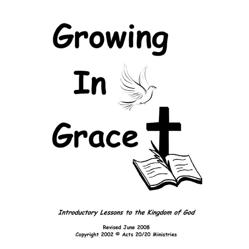 Growing in Grace March 17