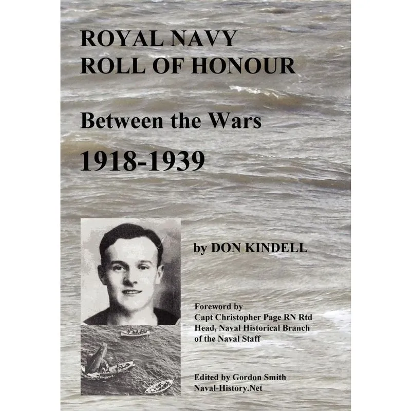 Royal Navy Roll of Honour - Between the Wars, 1918-1939