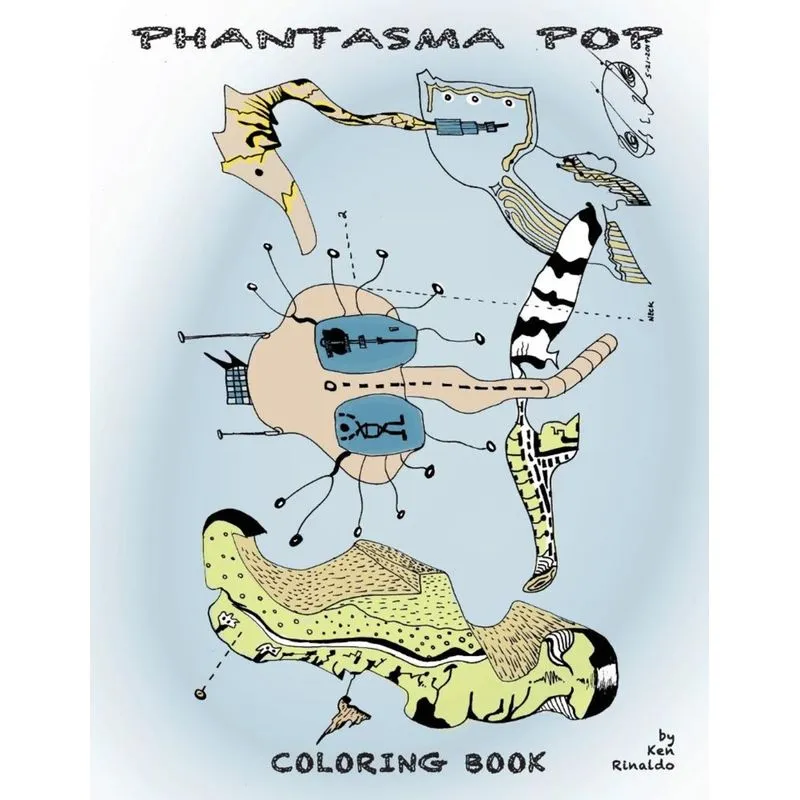 The Phantasma Pop Coloring Book