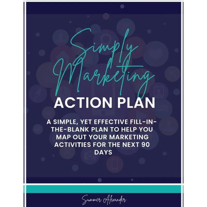 Simply Marketing Action Plan