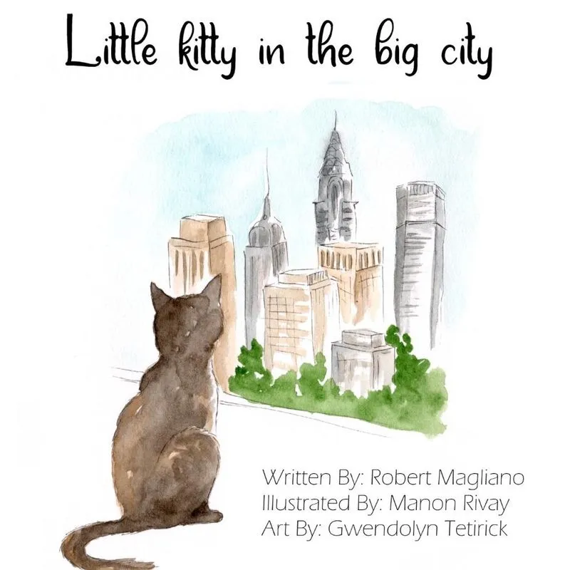 Livro Little Kitty in the Big City