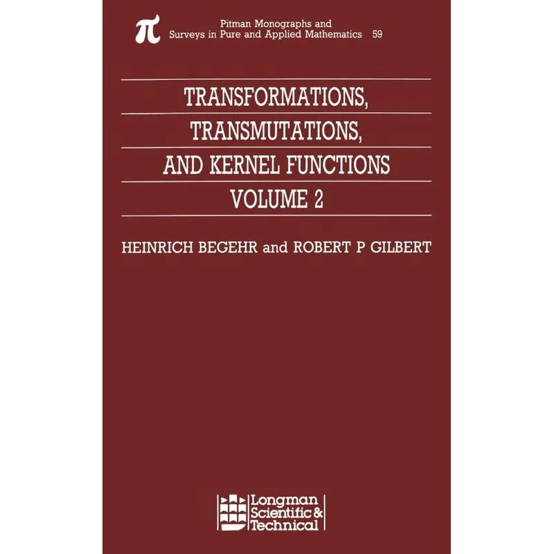 Transformations, Transmutations, and Kernel Functions, Volu