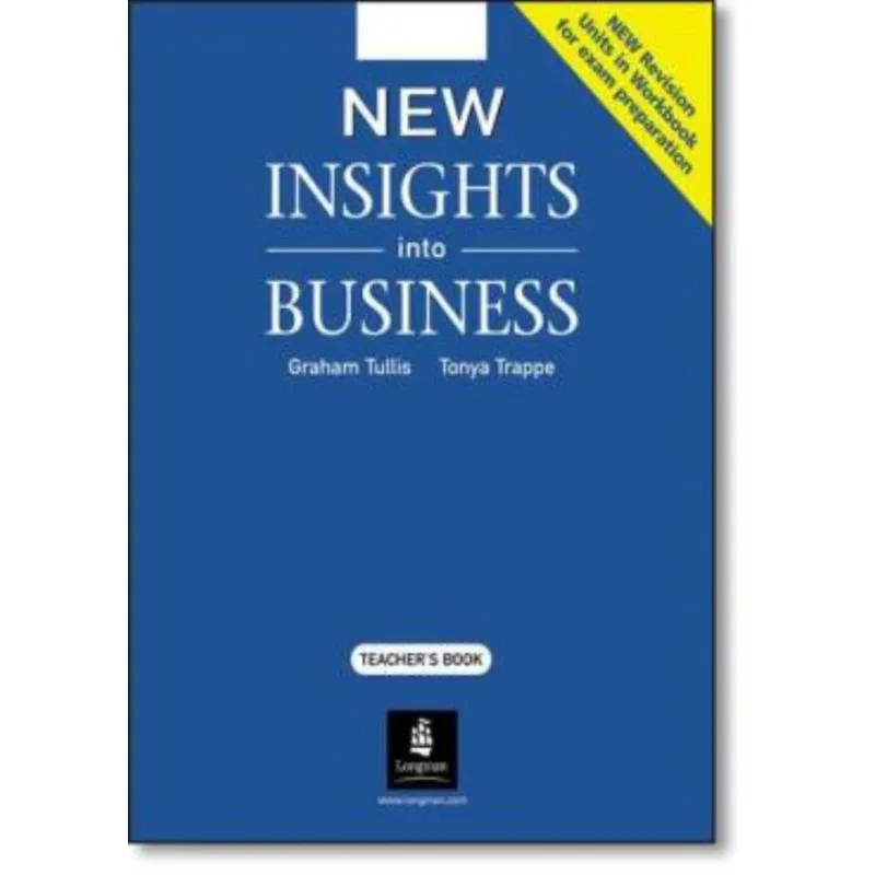 New Insights Into Business - Teacherïs Book