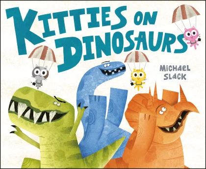 Kitties on Dinosaurs STANDARD