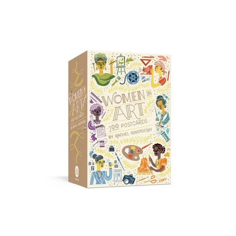 WOMEN IN ART - 100 POSTCARDS