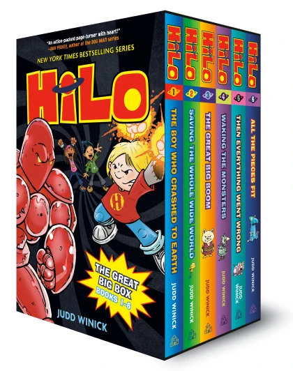 Hilo: The Great Big Box (Books 1-6) STANDARD