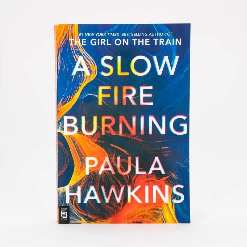 A slow fire burning