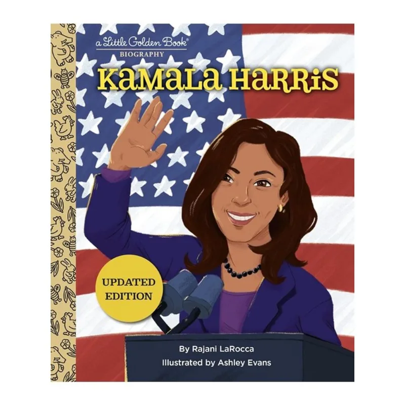 KAMALA HARRIS - A LITTLE GOLDEN BOOK BIOGRAPHY