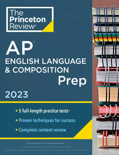 Princeton Review AP English Language & Composition Prep, 2023 STANDARD