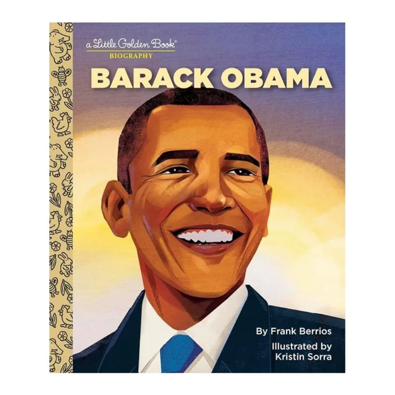 BARACK OBAMA - A LITTLE GOLDEN BOOK BIOGRAPHY