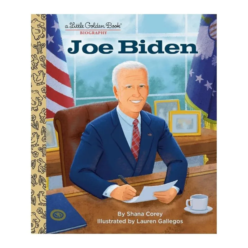 JOE BIDEN - A LITTLE GOLDEN BOOK BIOGRAPHY