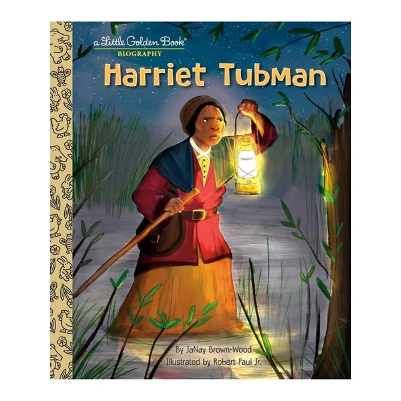 HARRIET TUBMAN - A LITTLE GOLDEN BOOK BIOGRAPHY