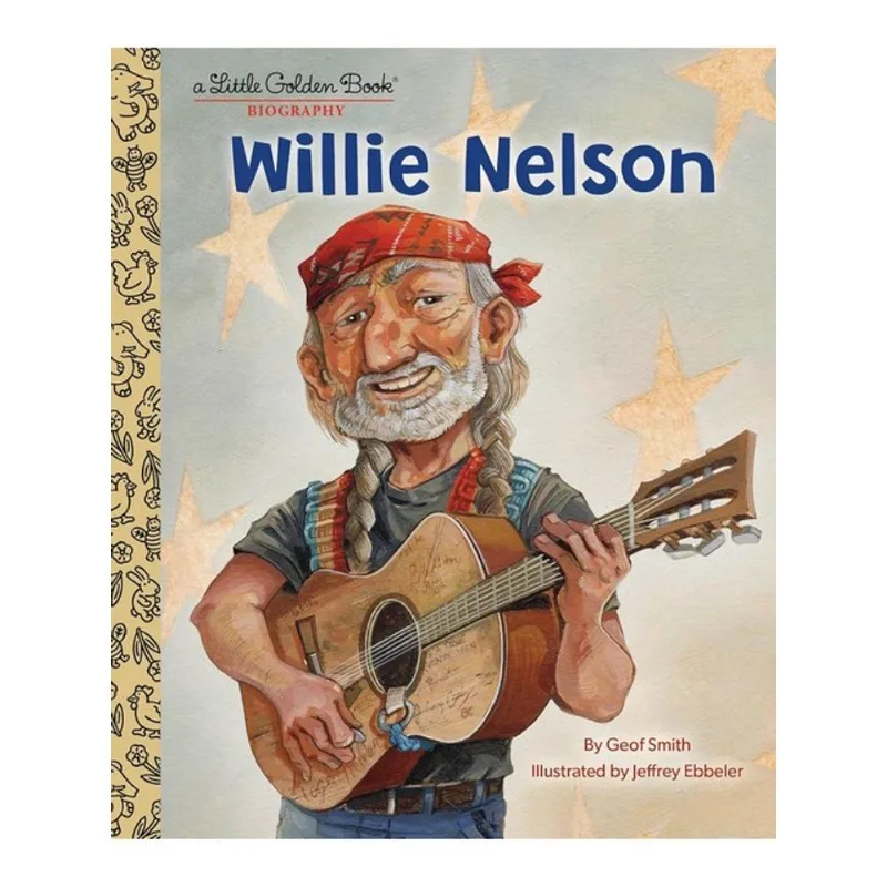 WILLIE NELSON - A LITTLE GOLDEN BOOK BIOGRAPHY