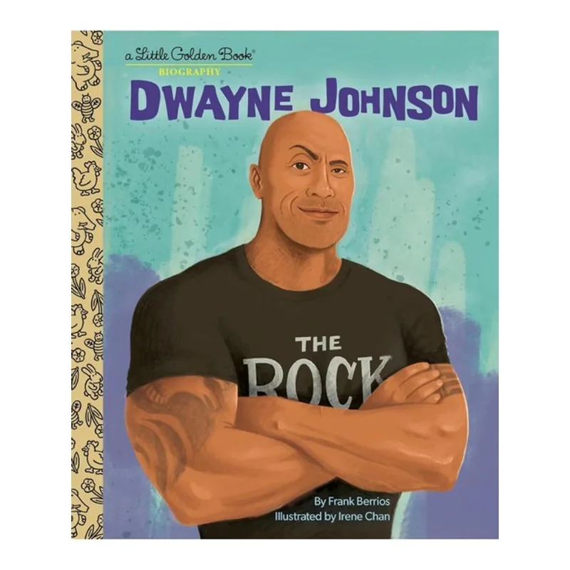 DWAYNE JOHNSON - A LITTLE GOLDEN BOOK BIOGRAPHY
