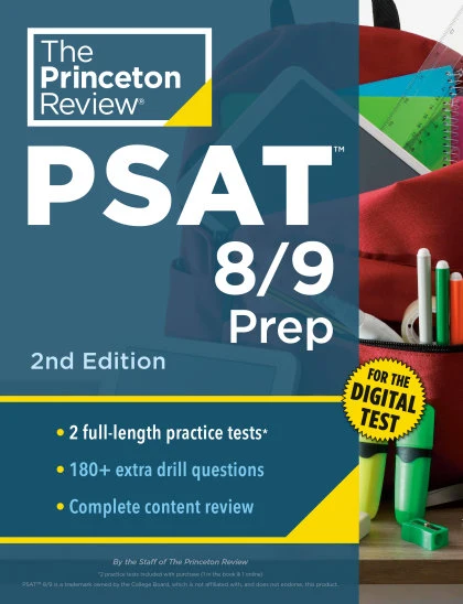 Princeton Review PSAT 8/9 Prep, 2nd Edition STANDARD