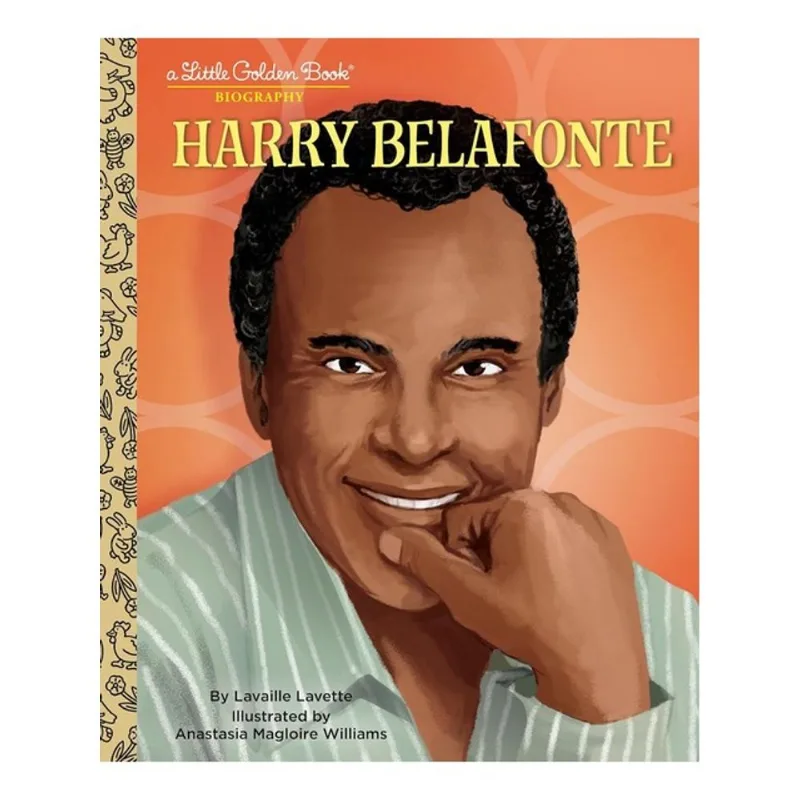 HARRY BELAFONTE - A LITTLE GOLDEN BOOK BIOGRAPHY