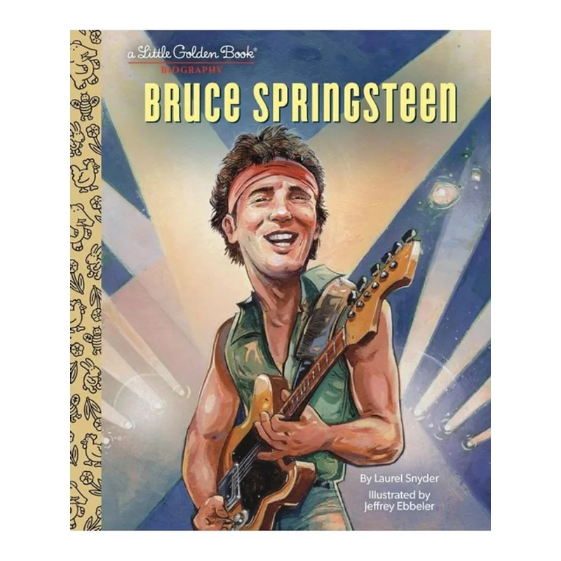 BRUCE SPRINGSTEEN - A LITTLE GOLDEN BOOK BIOGRAPHY