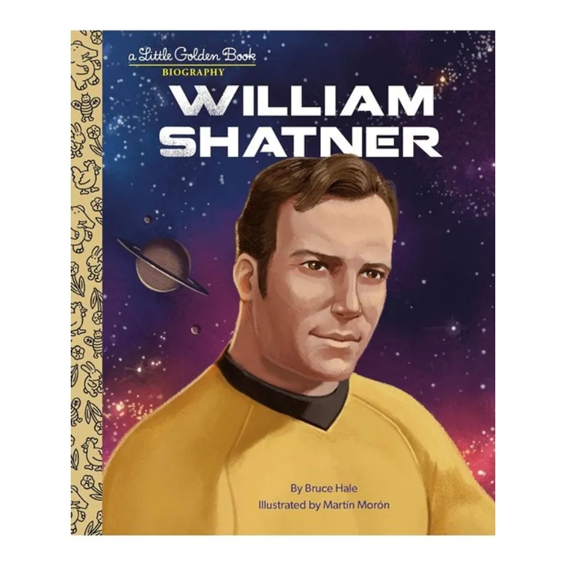 WILLIAM SHATNER - A LITTLE GOLDEN BOOK BIOGRAPHY