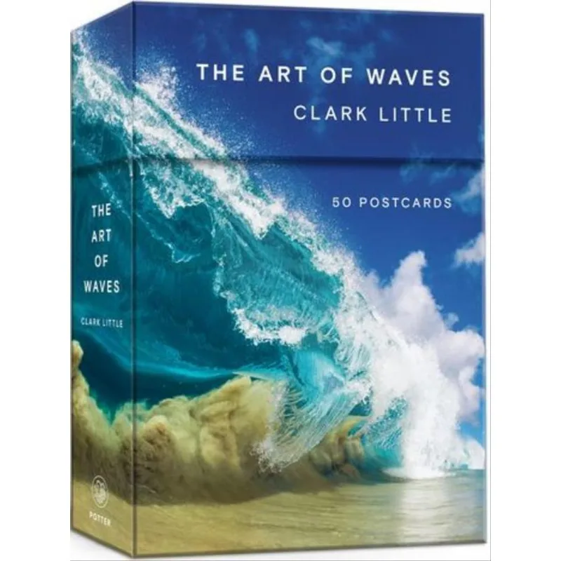 CLARK LITTLE - THE ART OF WAVES - 50 POSTCARDS - BOX SET