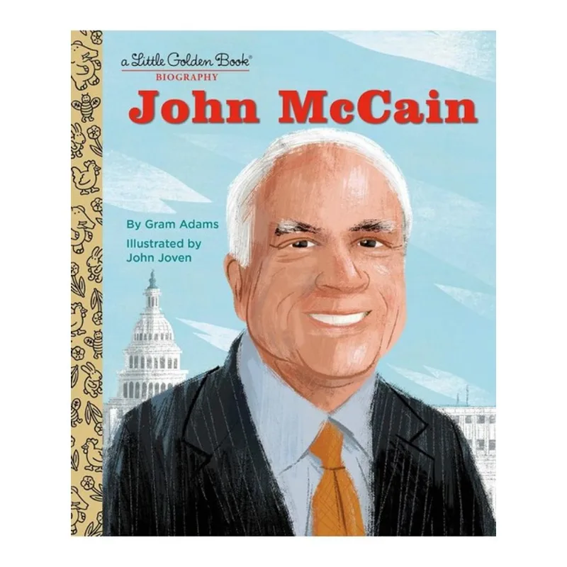 JOHN MCCAIN - A LITTLE GOLDEN BOOK BIOGRAPHY